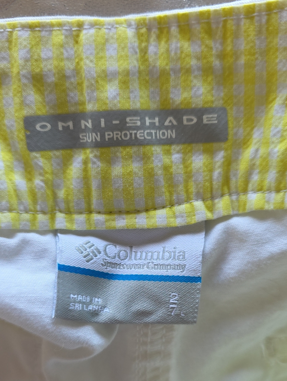 Columbia PFG White Shorts 100% Cotton - Picture 5 of 7